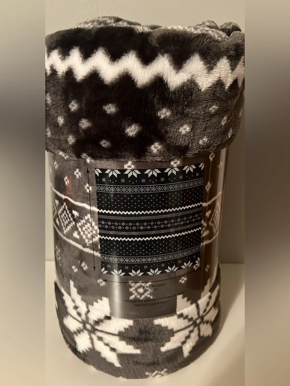 Soft Oversized Holiday Throw Blanket